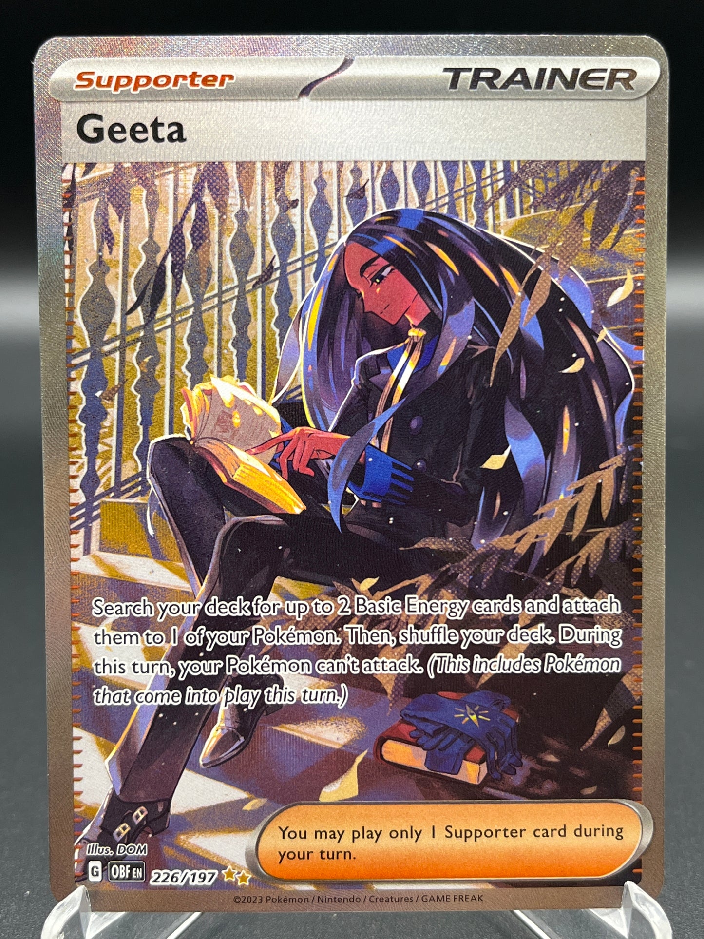 Pokémon TCG: 2023 - Geeta - 226/197 - SV: Obsidian Flames