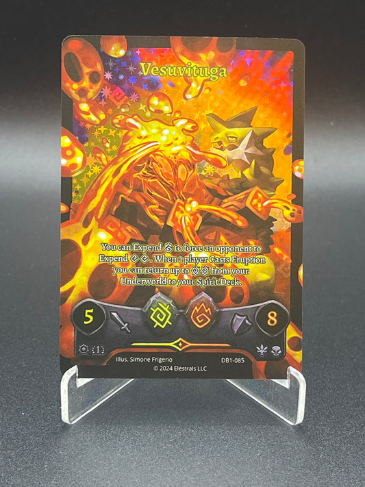 Elestrals TCG: Vesuvituga (Full Art) - Daybreak [First Edition] (DB1)