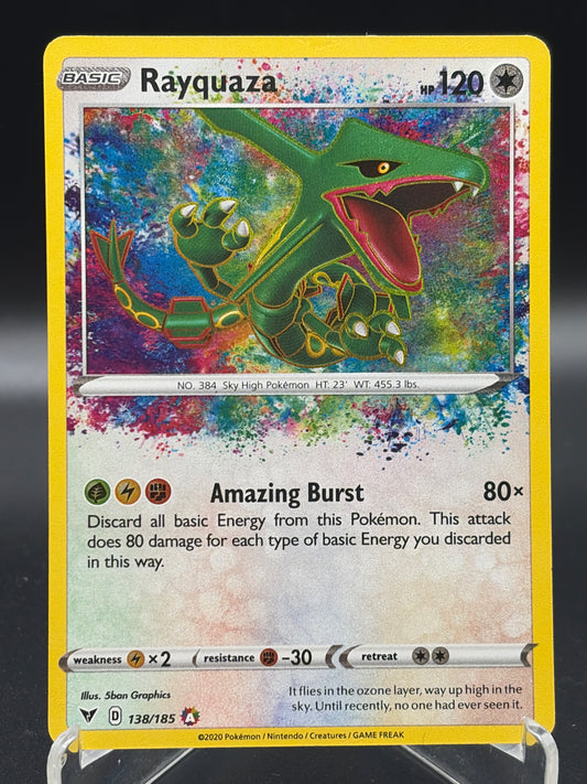 Pokémon TCG: 2020 Rayquaza 138/185 SWSH: Vivid Voltage