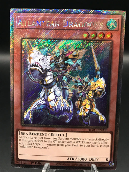 Yu-Gi-Oh! Atlantean Dragoons 1st Edition RA03-EN006 Quarter Century Bonanza