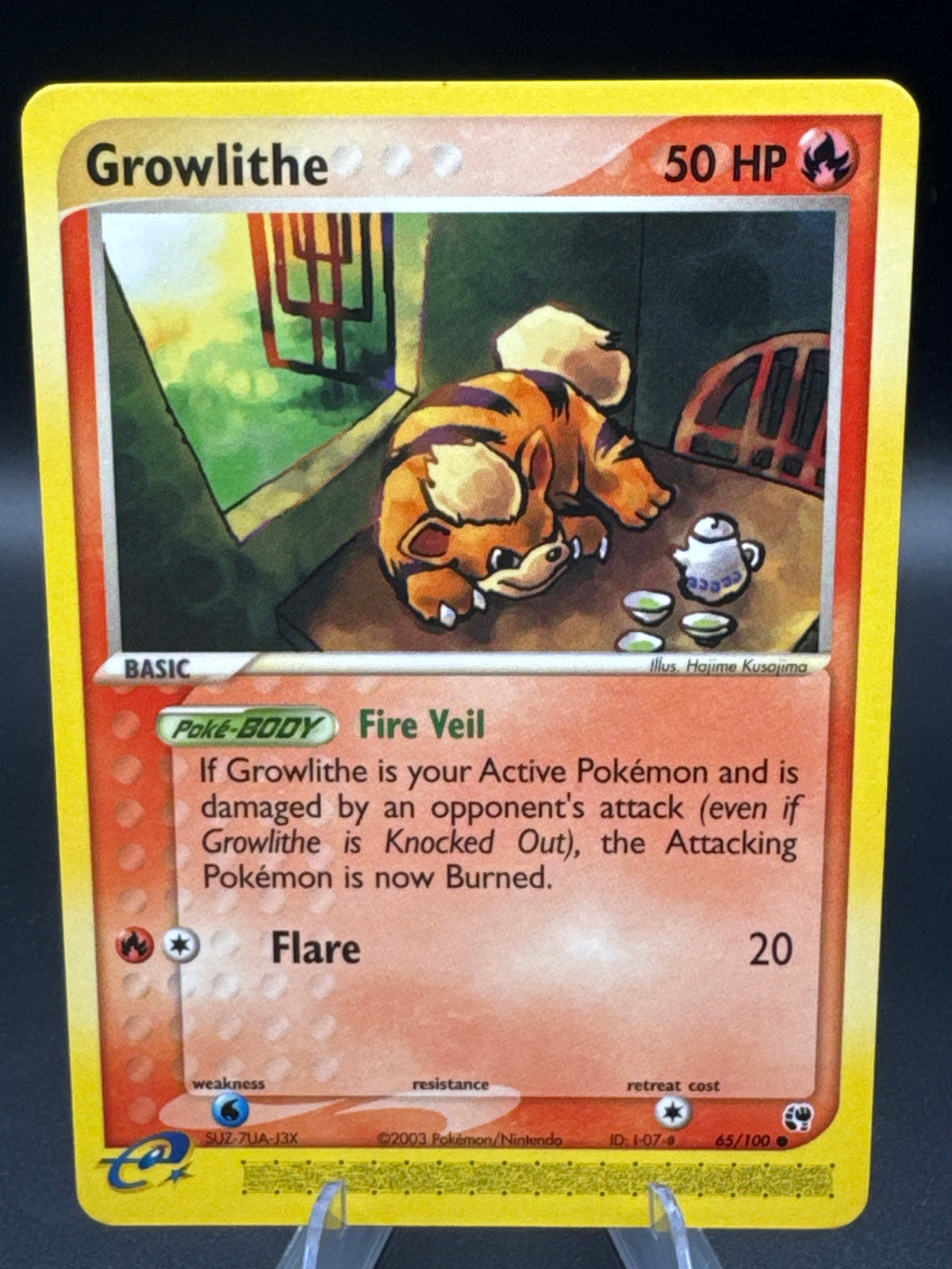 Pokémon TCG: 2004 Growlithe 65/100 Sandstorm