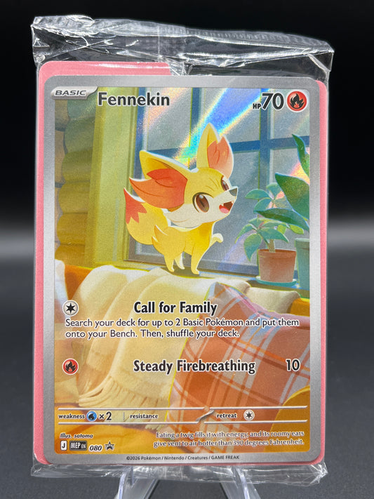 Pokémon TCG: 2026 Fennekin - #080 - Chaos Rising Sealed Promo