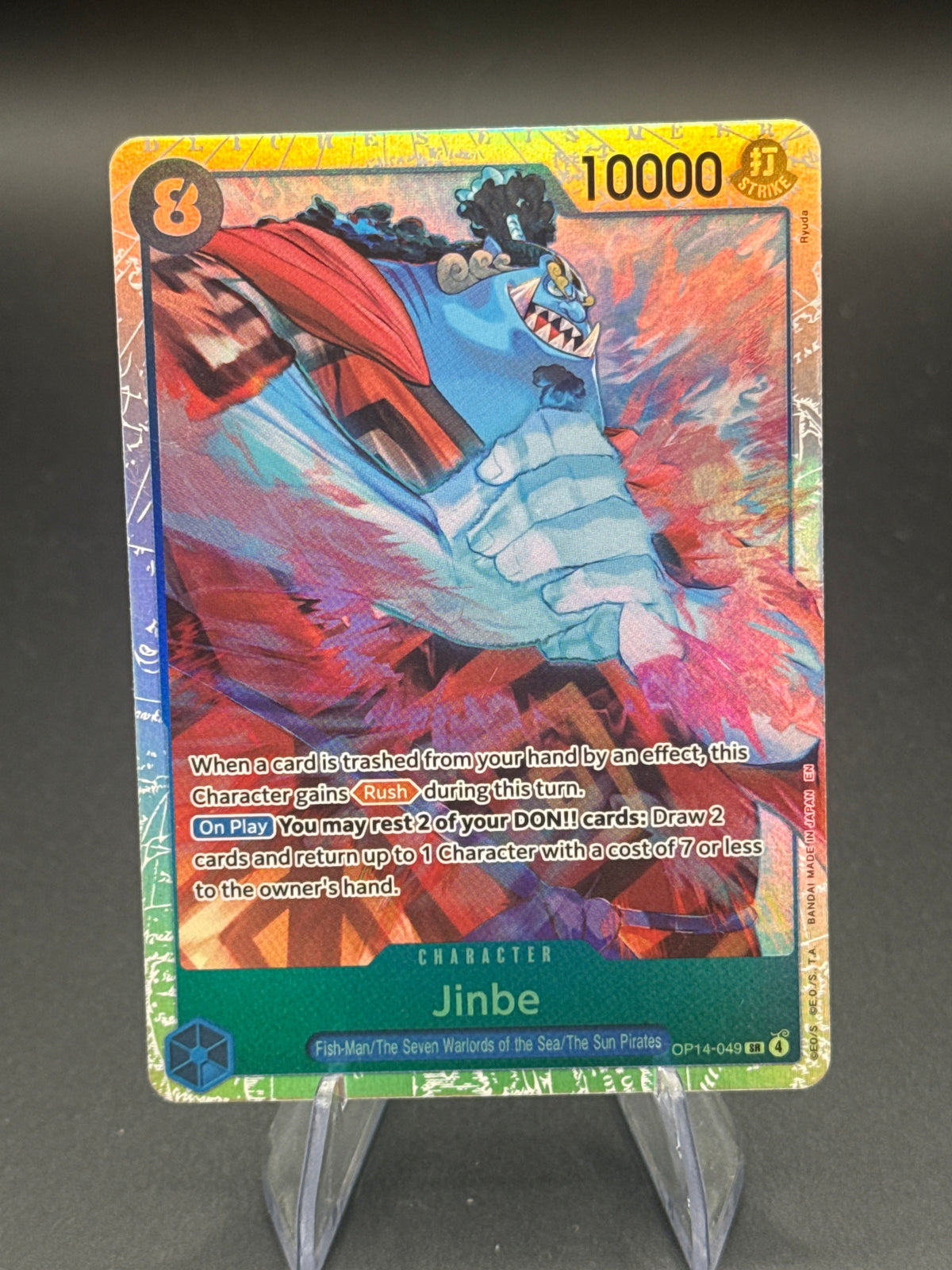 One Piece TCG: Jinbe - OP14-049 - The Azure Sea's Seven