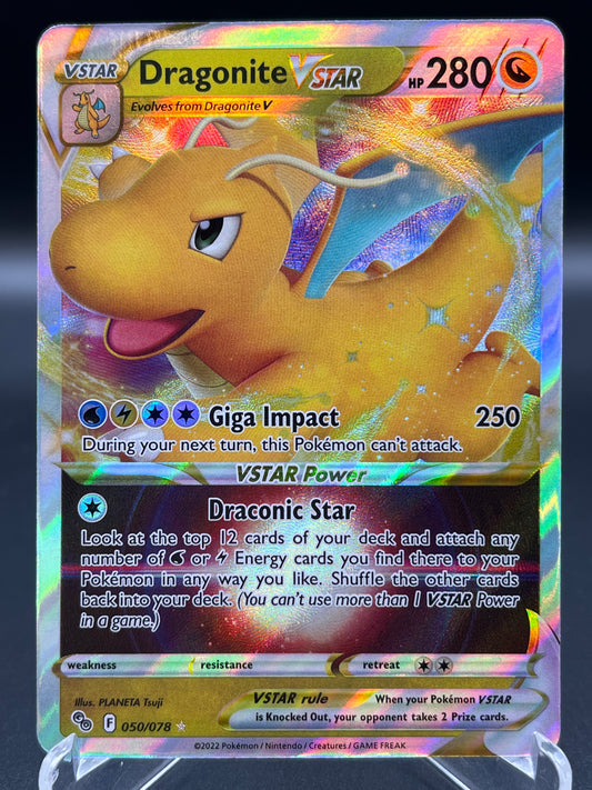 Pokémon TCG 2022 Dragonite VSTAR 050/078 SWSH: Pokemon Go