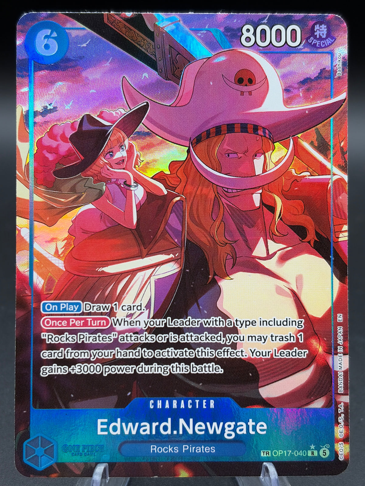 One Piece TCG: Edward.Newgate (040) (TR) - The World's Strongest Warriors (OP17)