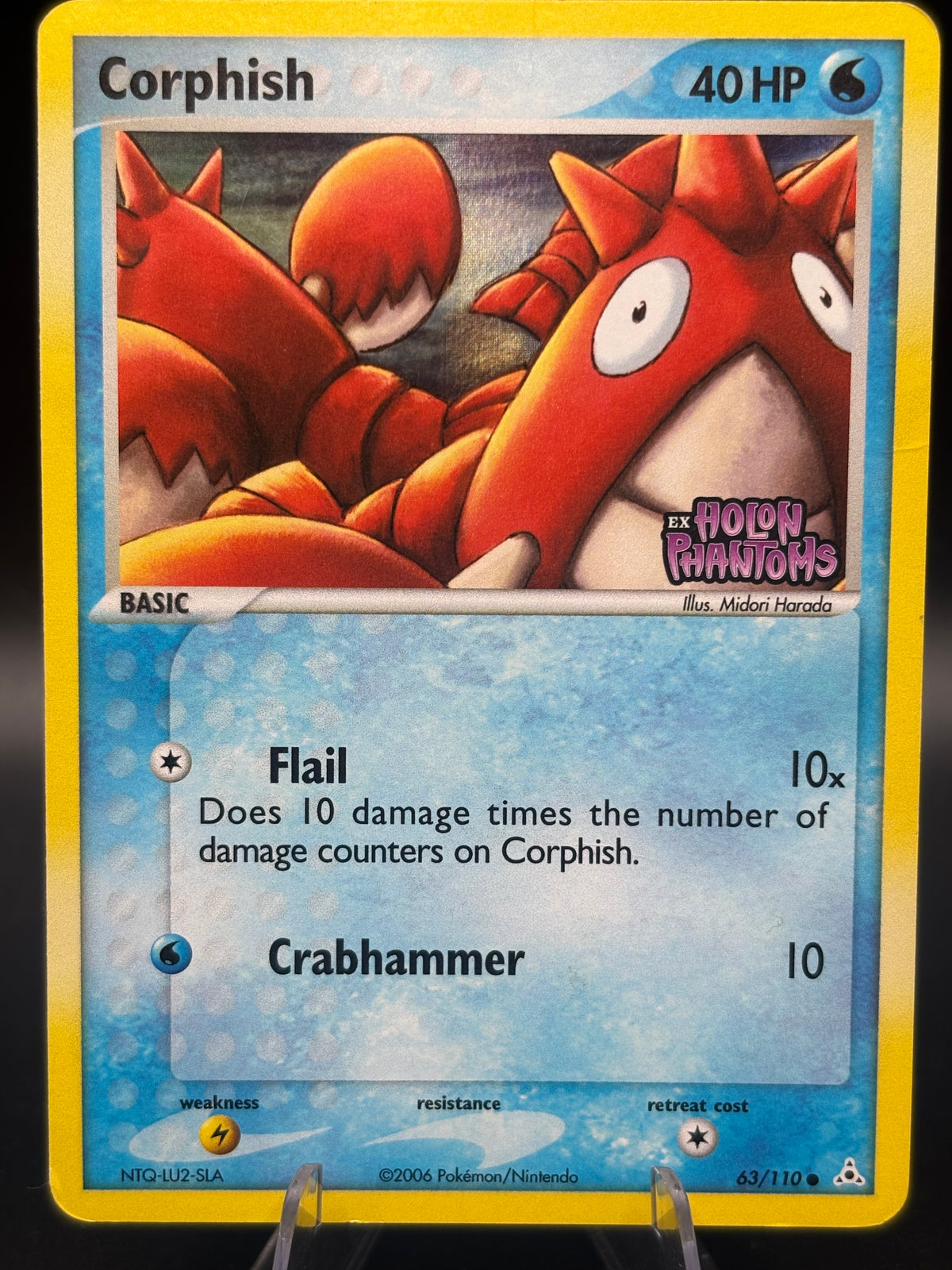 Pokemon TCG: Corphish - 063/110 - EX Holon Phantoms (HP)