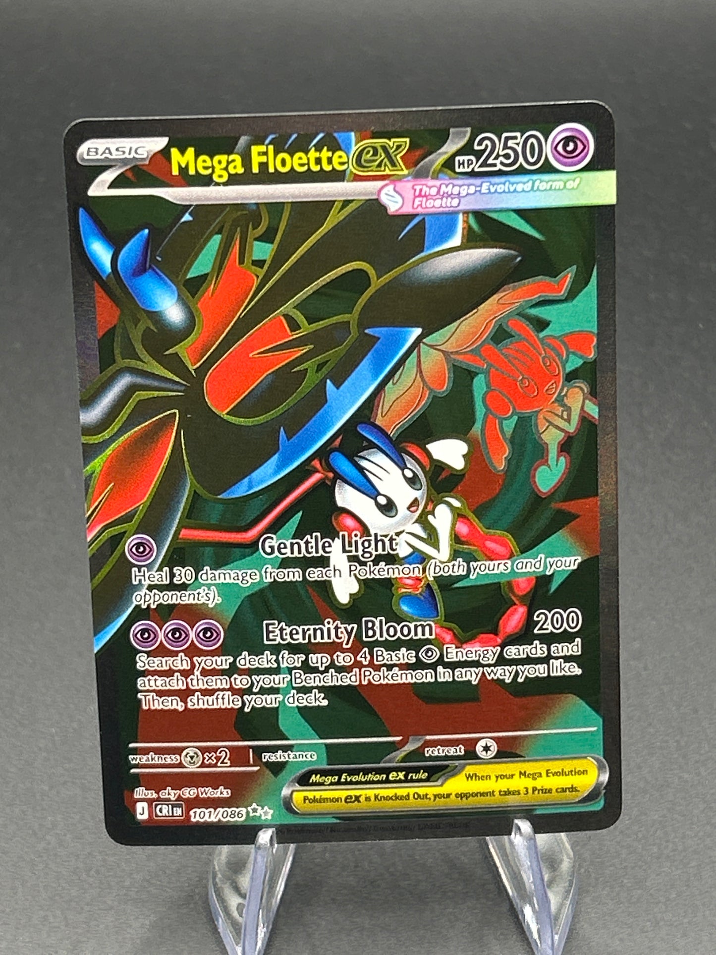 Pokémon TCG: 2026 Mega Floette ex - 101/086 - ME04: Chaos Rising
