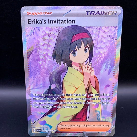 Pokémon TCG: 2023 - Erika's Invitation - 196/165 - SV: Scarlet & Violet 151