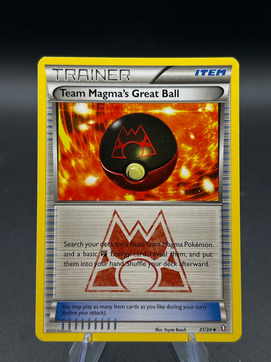 Pokémon TCG: 2015 Team Magma's Great Ball 31/34 - Double Crisis (DCR)