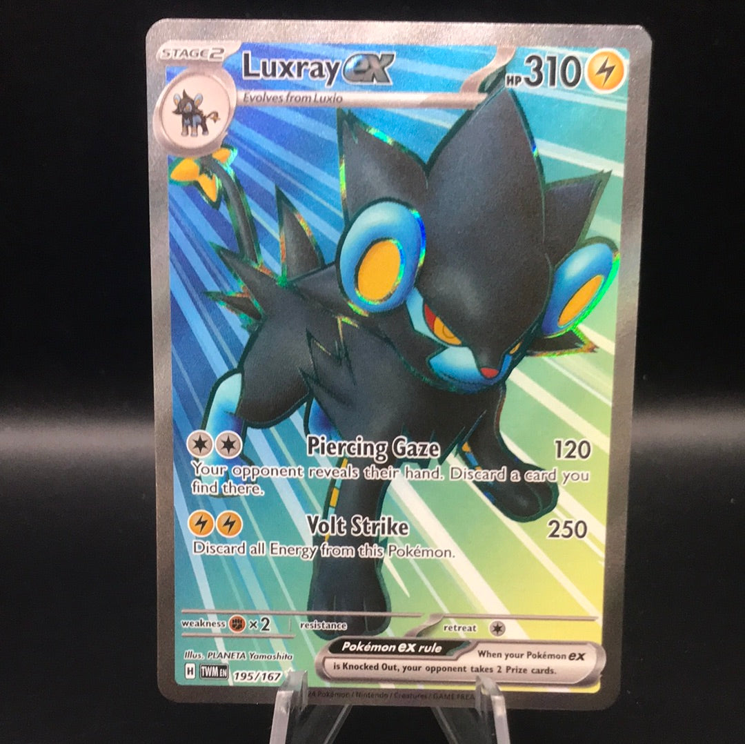 Pokémon TCG: 2024 Luxray ex 195/167 SV: Twilight Masquerade