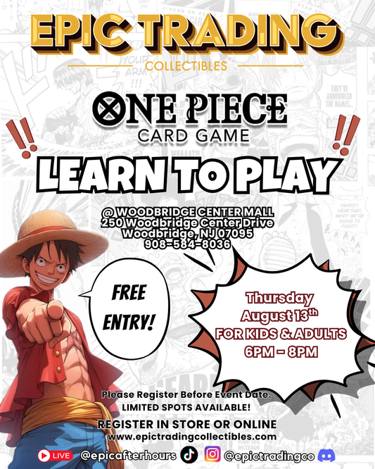 EPIC One Piece TCG - Learn to Play - Woodbridge