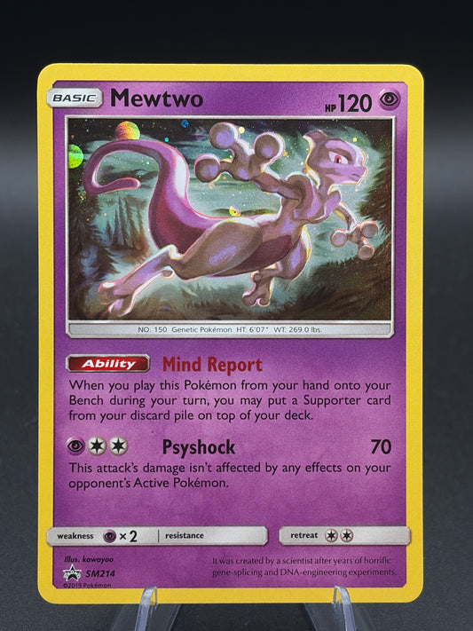 Pokémon TCG: 2019 Mewtwo SM214 SM: Sun & Moon Promos (LP)