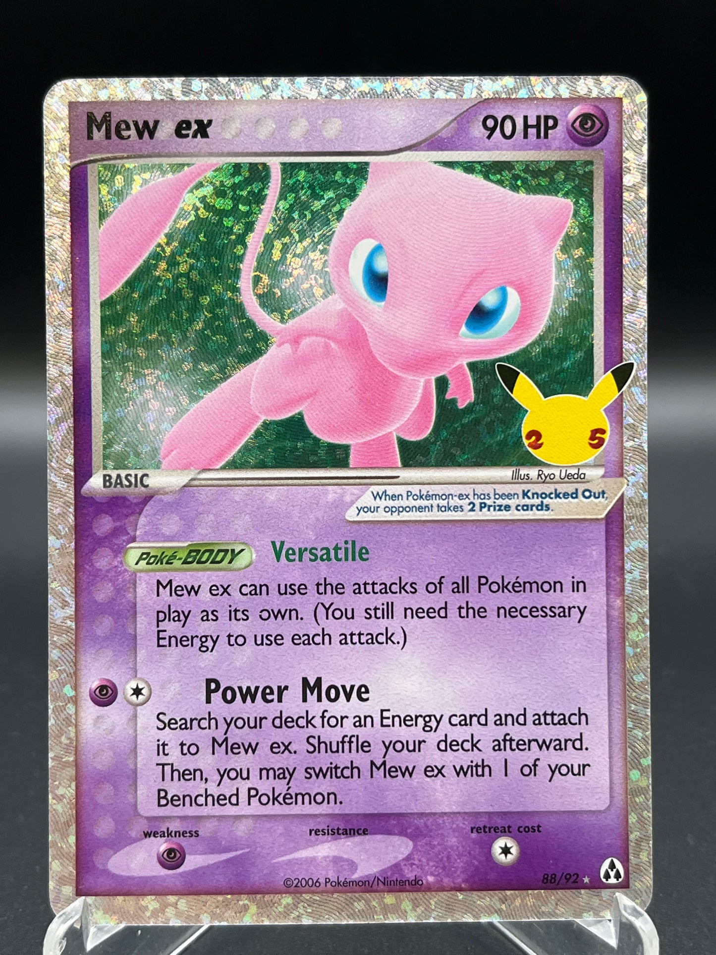 Pokémon TCG: 2006 Mew ex 88/92 - SWSH: Celebrations