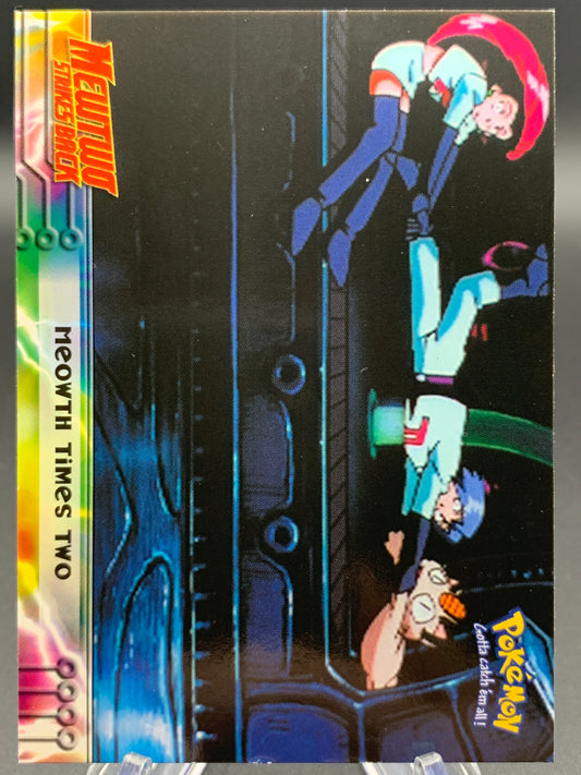 Pokémon TCG: Topps Pokémon Meowth Times Two - #23 - Mewtwo Strikes Back Movie Animation Edition