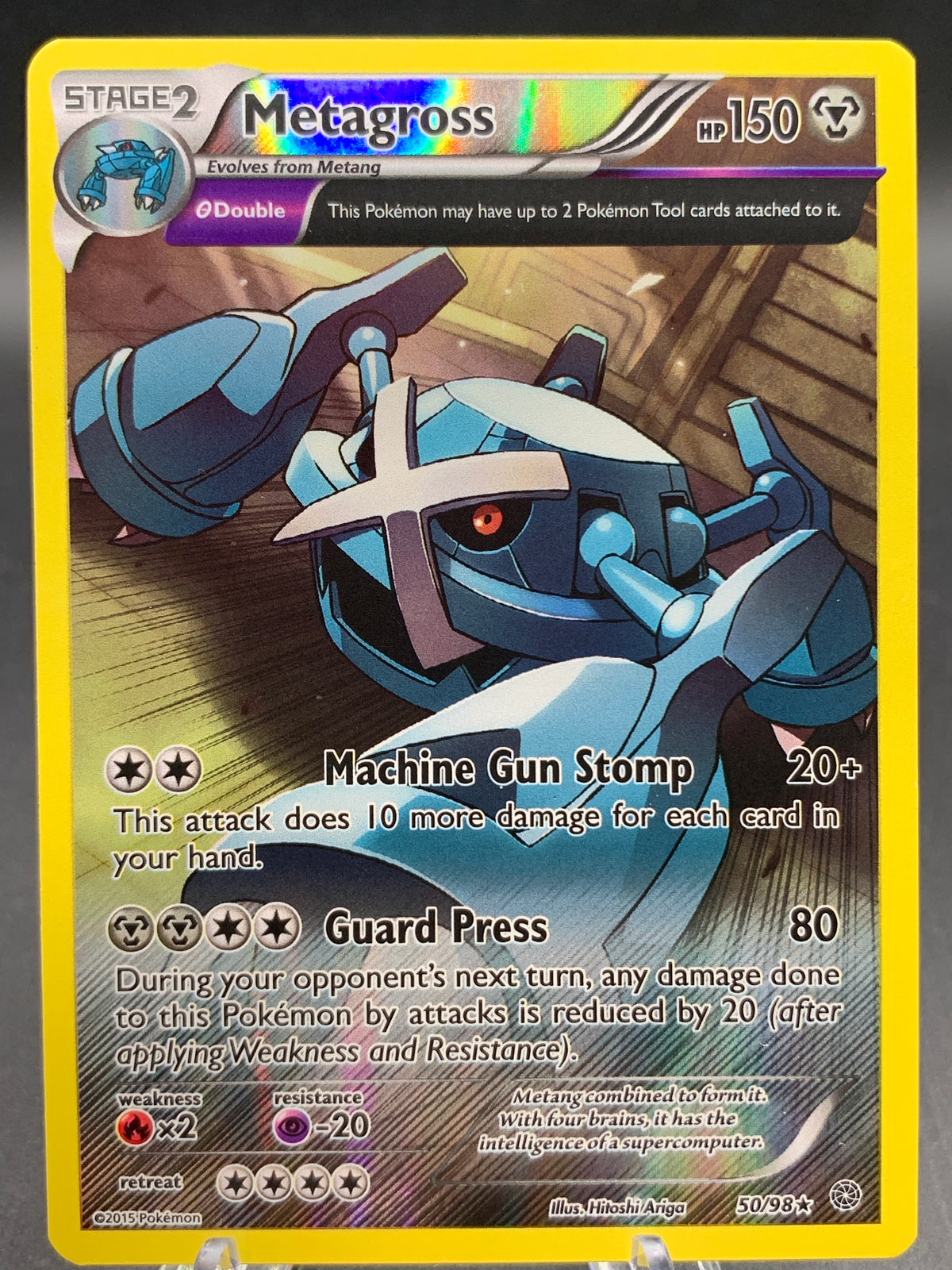 Pokémon TCG: 2015 Metagross - 50/98 - XY: Ancient Origins
