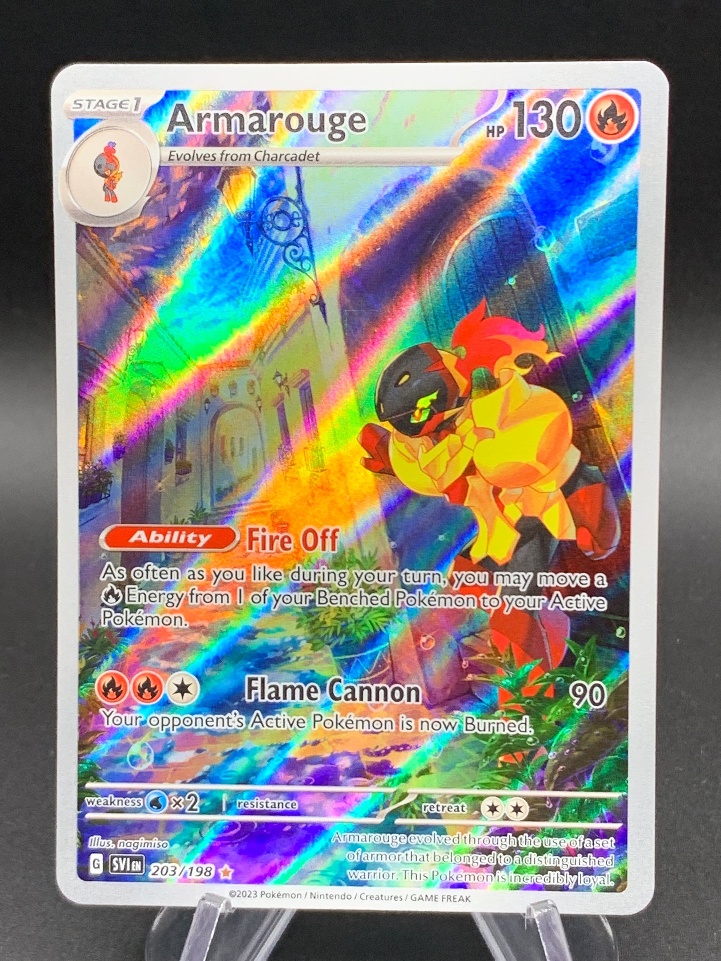 Pokémon TCG: 2023 Armarouge - 203/198 - Scarlet & Violet Base Set