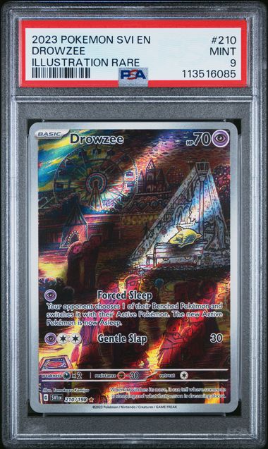 PSA 9 Pokémon TCG: 2023 Drowzee 210/198 SV: Scarlet & Violet Base Set