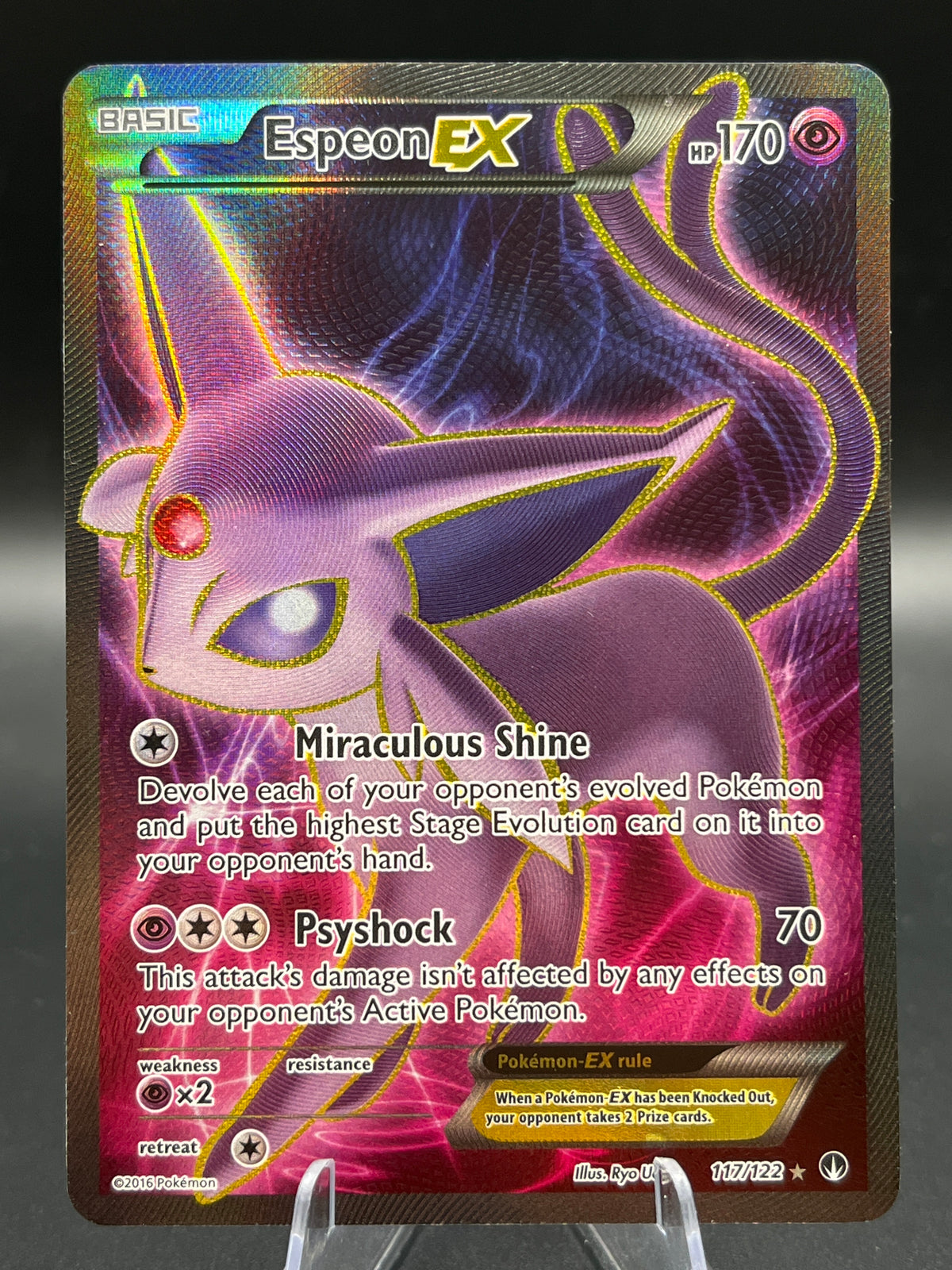 Pokémon TCG: 2016 Espeon Ex - 117/122 - XY: Breakpoint
