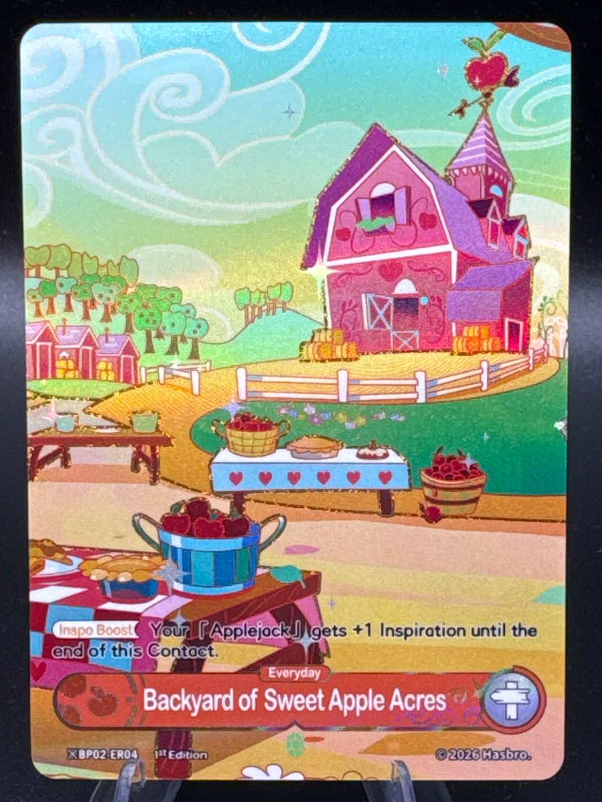 My Little Pony CCG: Backyard of Sweet Apple Acres BP02-ER04 Discord 1st Edition