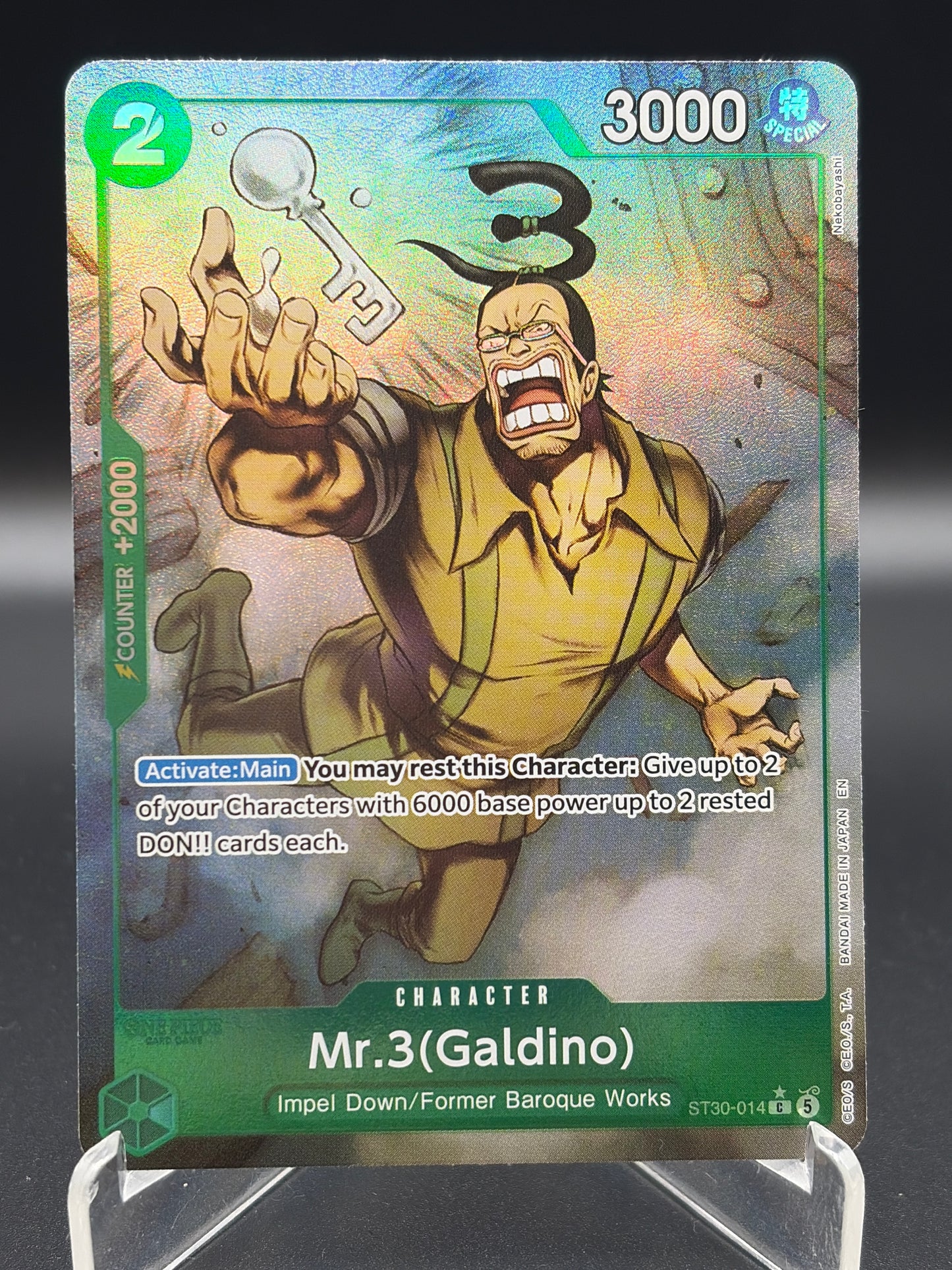 One Piece TCG: 2026 Mr.3(Galdino) (Full Art) - Starter Deck EX: Luffy & Ace (ST-30)