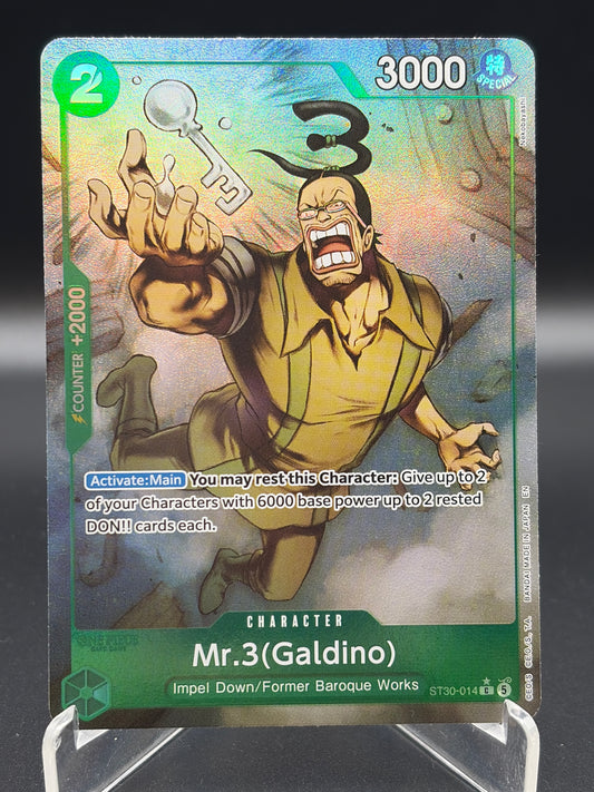 One Piece TCG: 2026 Mr.3(Galdino) (Full Art) - Starter Deck EX: Luffy & Ace (ST-30)