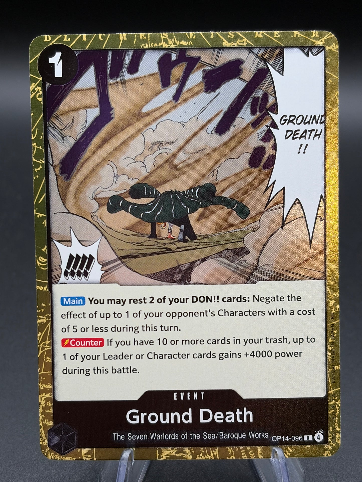 One Piece TCG : 2026 Ground Death - The Azure Sea's Seven (OP14)