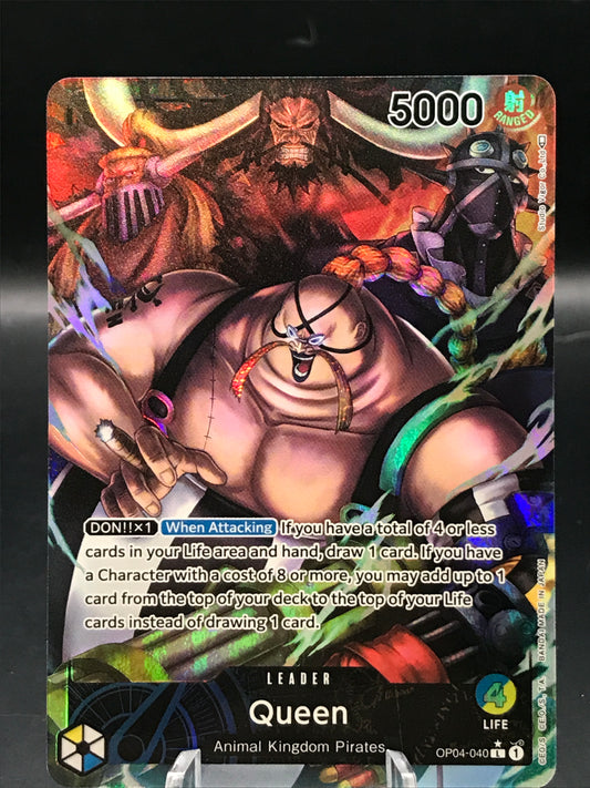 One Piece TCG: Queen OP04-040 Kingdoms Of Intrigue