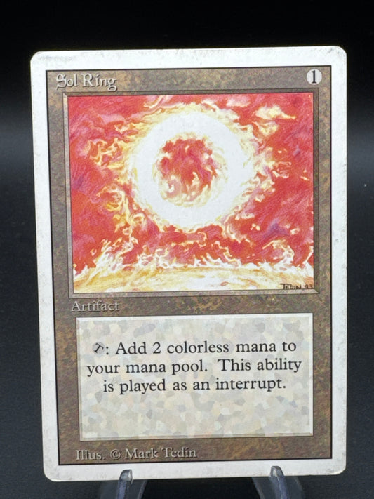 MTG TCG: Sol Ring 3ED: Revised Edition