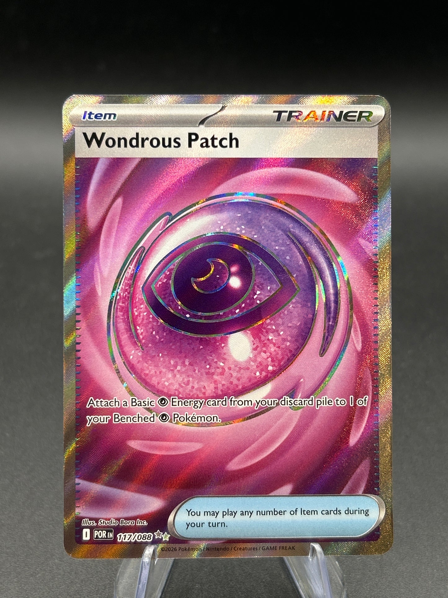 Pokémon TCG: 2026 Wondrous Patch 117/088 - ME03: Perfect Order (POR)
