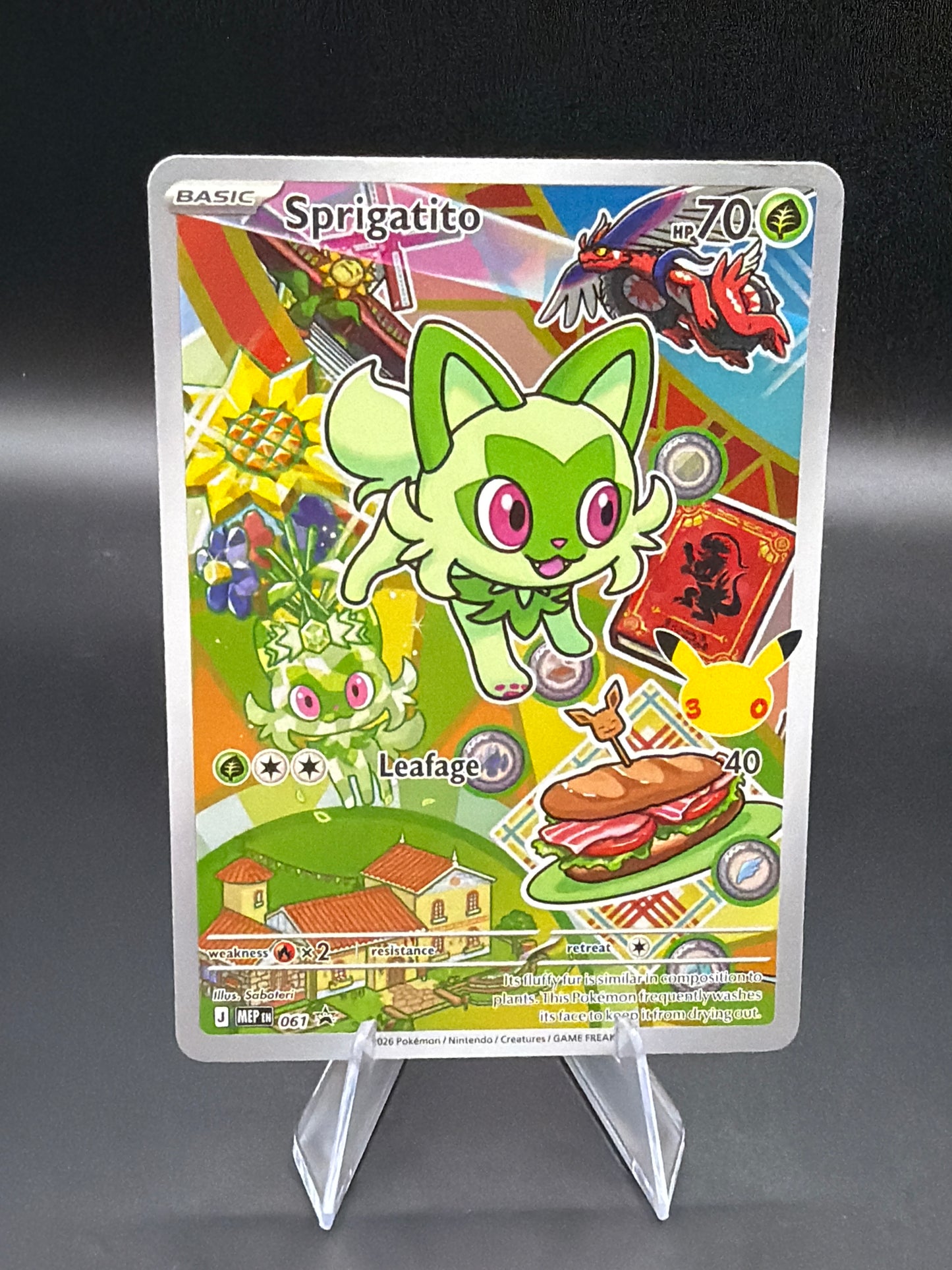 Pokémon TCG: 2026 Sprigatito 061 - ME: Mega Evolution Promo