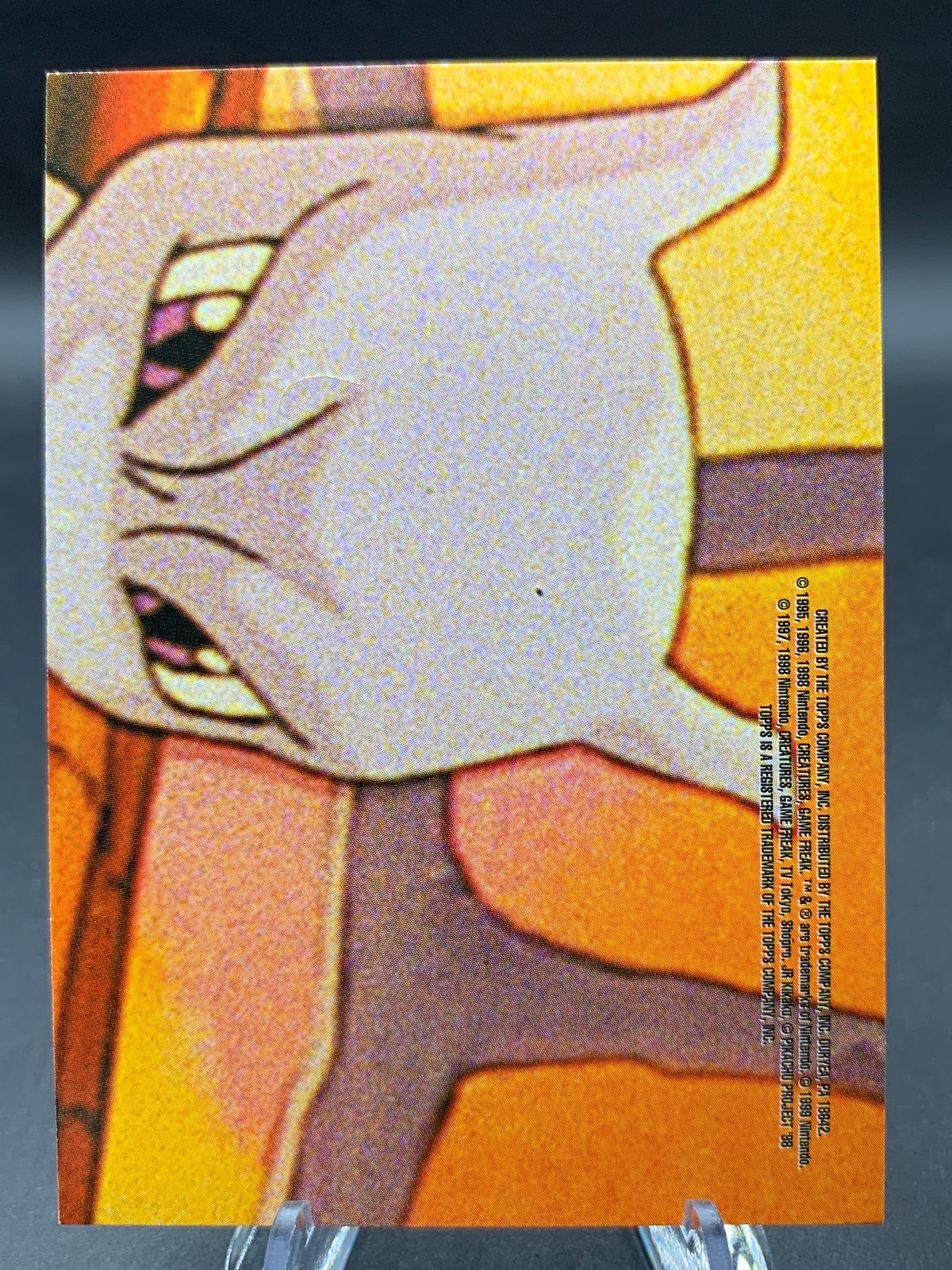 Pokémon: Meowth The Movie Sticker & Puzzle Card 2
