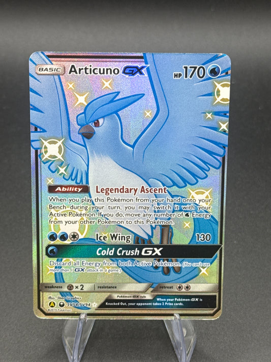 Pokémon TCG: 2019 Articuno GX Sv54/Sv94 Sun & Moon: Hidden Fates Shiny Vault