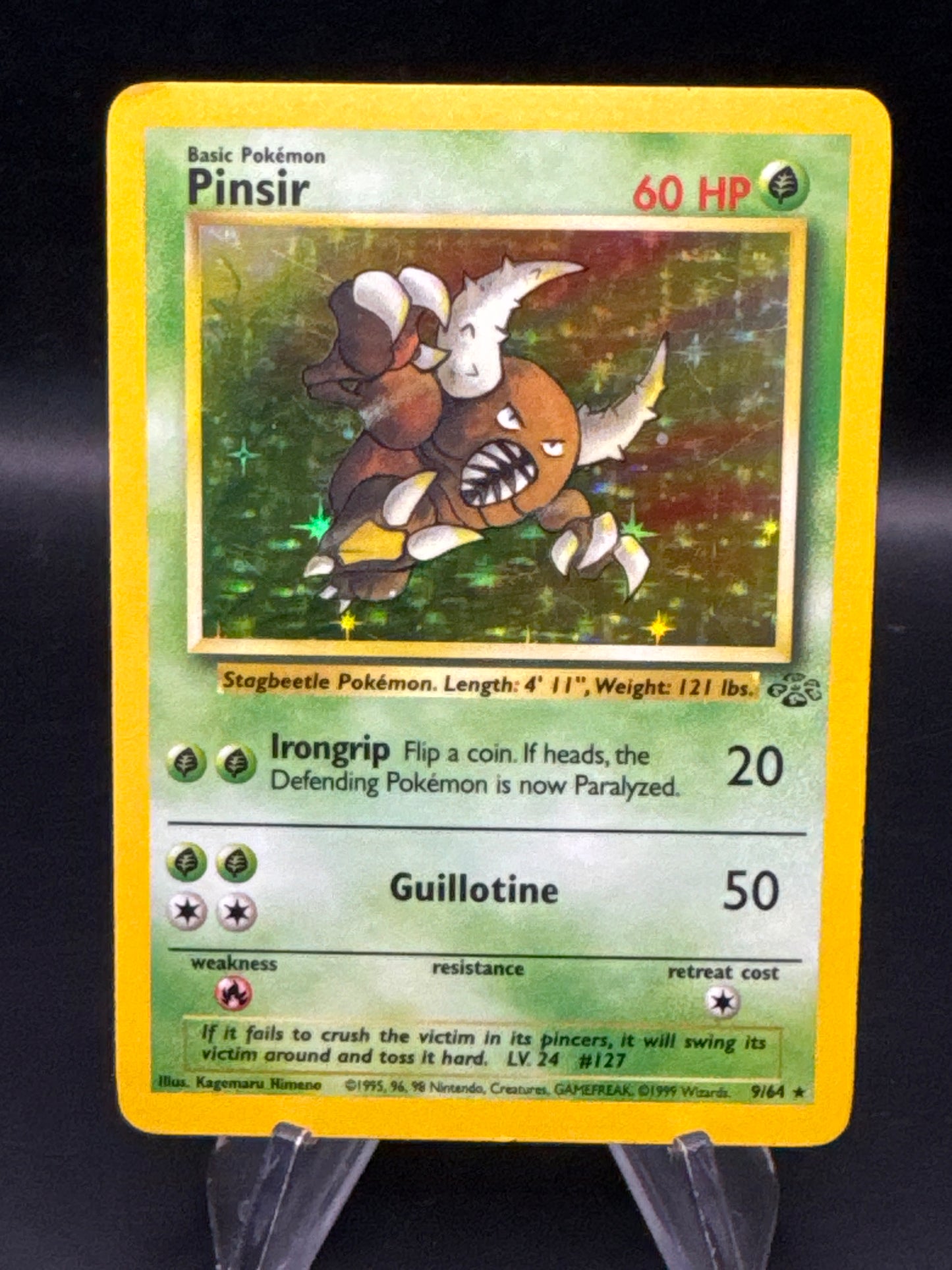 Pokémon TCG: 1999 Pinsir - 9/64 - Jungle Holo