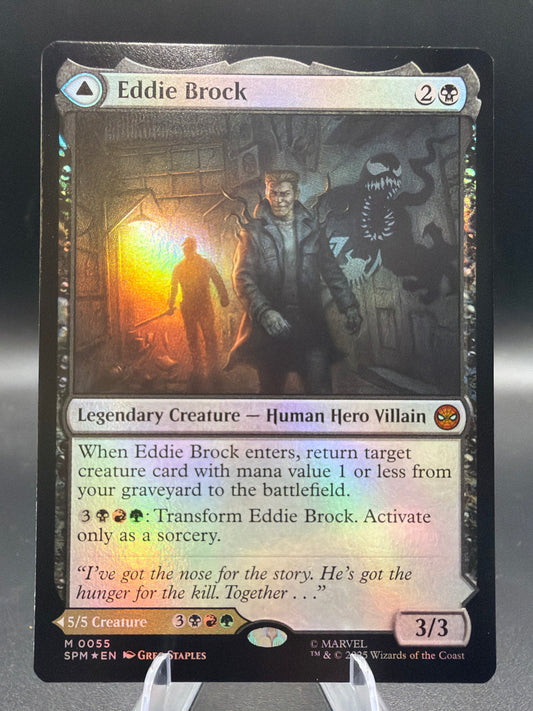 MTG TCG: 2025 Eddie Brock - Marvel's Spider-Man Foil (SPM)