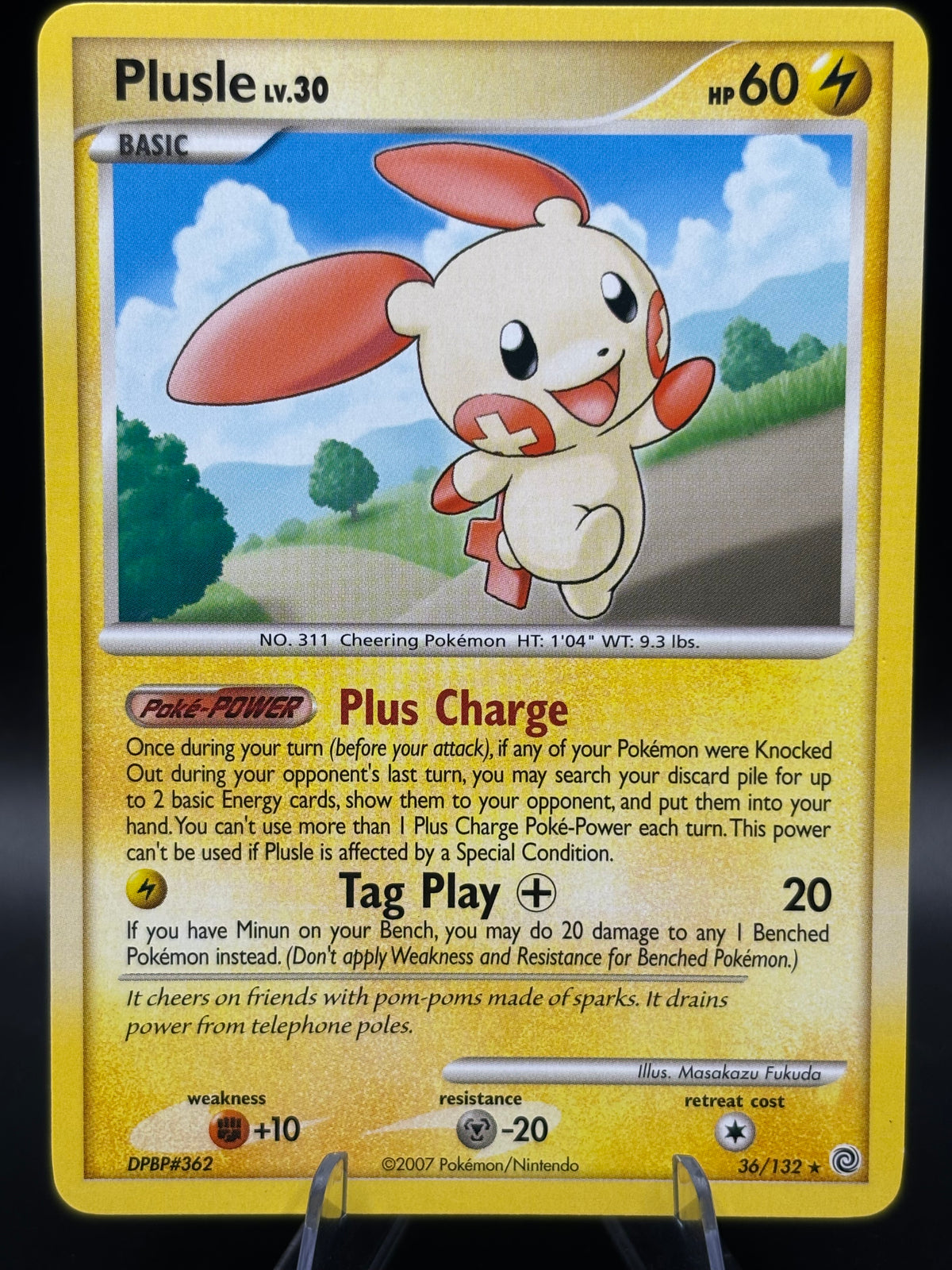 Pokemon TCG: Plusle - Secret Wonders (SW) 36/132