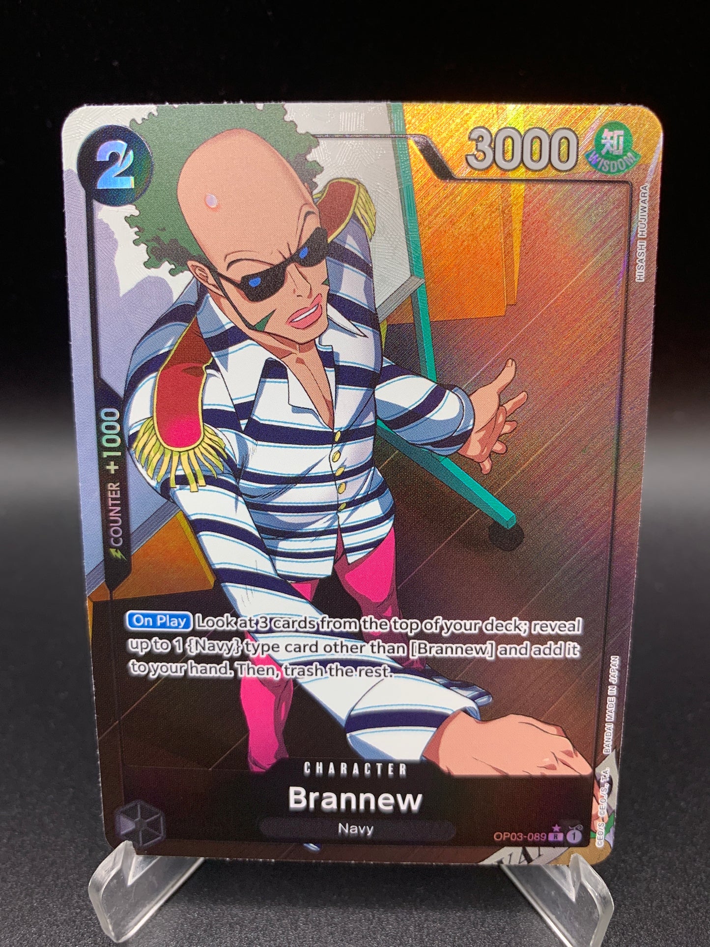 One Piece TCG: Brannew OP03-089 Full Art Premium Booster: The Best