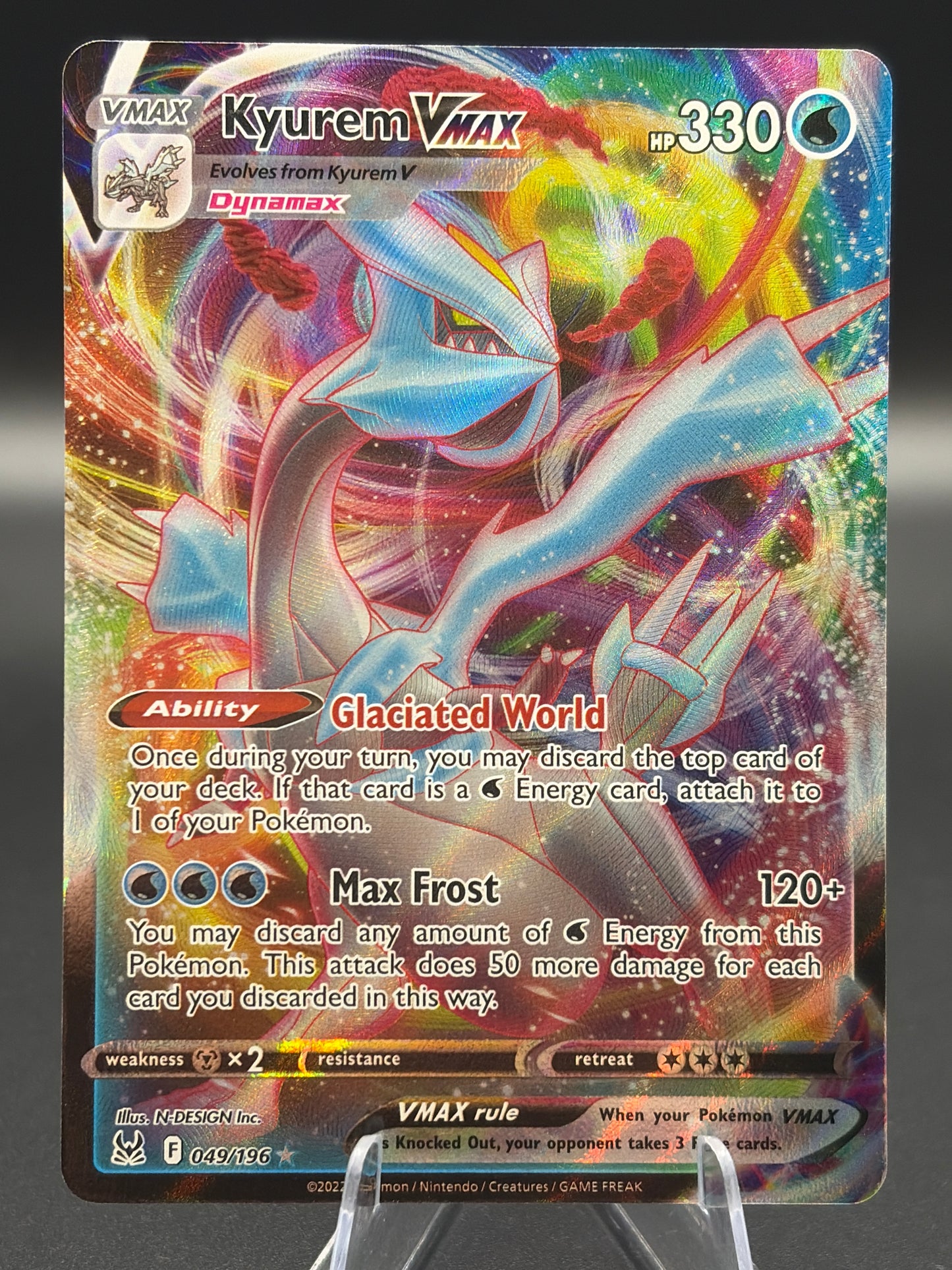 Pokémon TCG: 2022 Kyurem VMAX - SWSH11: Lost Origin (SWSH11)