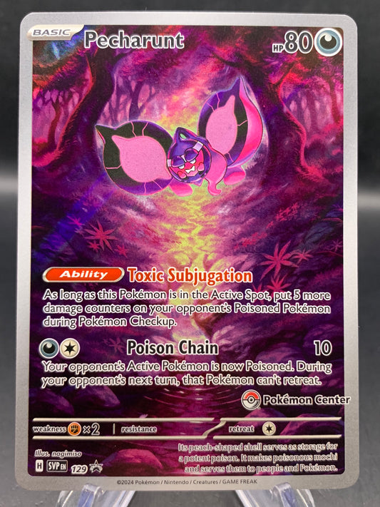 Pokémon TCG: 2023 Pecharunt - #129 - (Pokémon Center Exclusive) - SV: Scarlet & Violet Promo