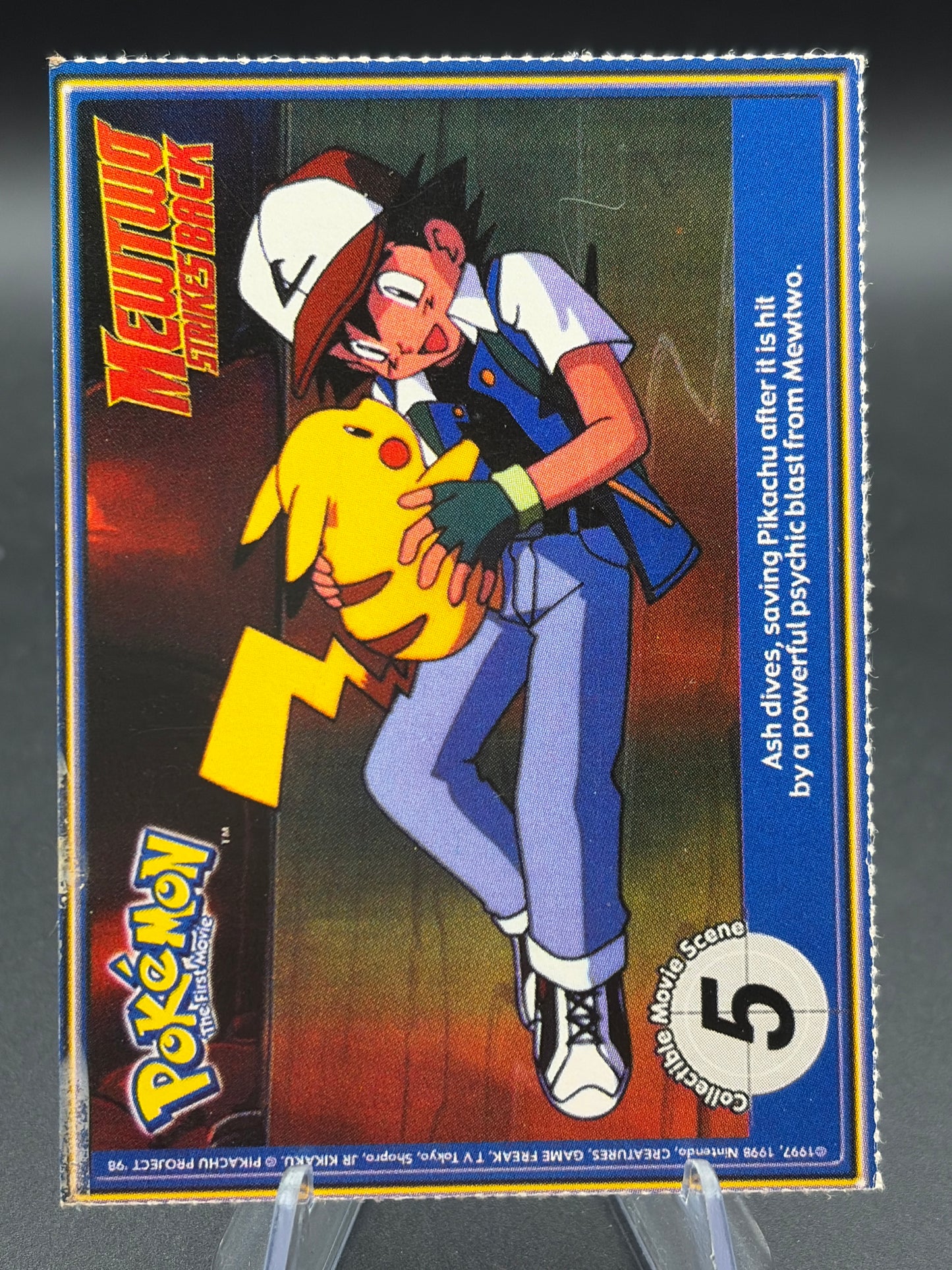 Pokémon TCG: Poliwhirl #61 Poke'Trivia Pokemon Card Mewtwo Strikes Back Movie