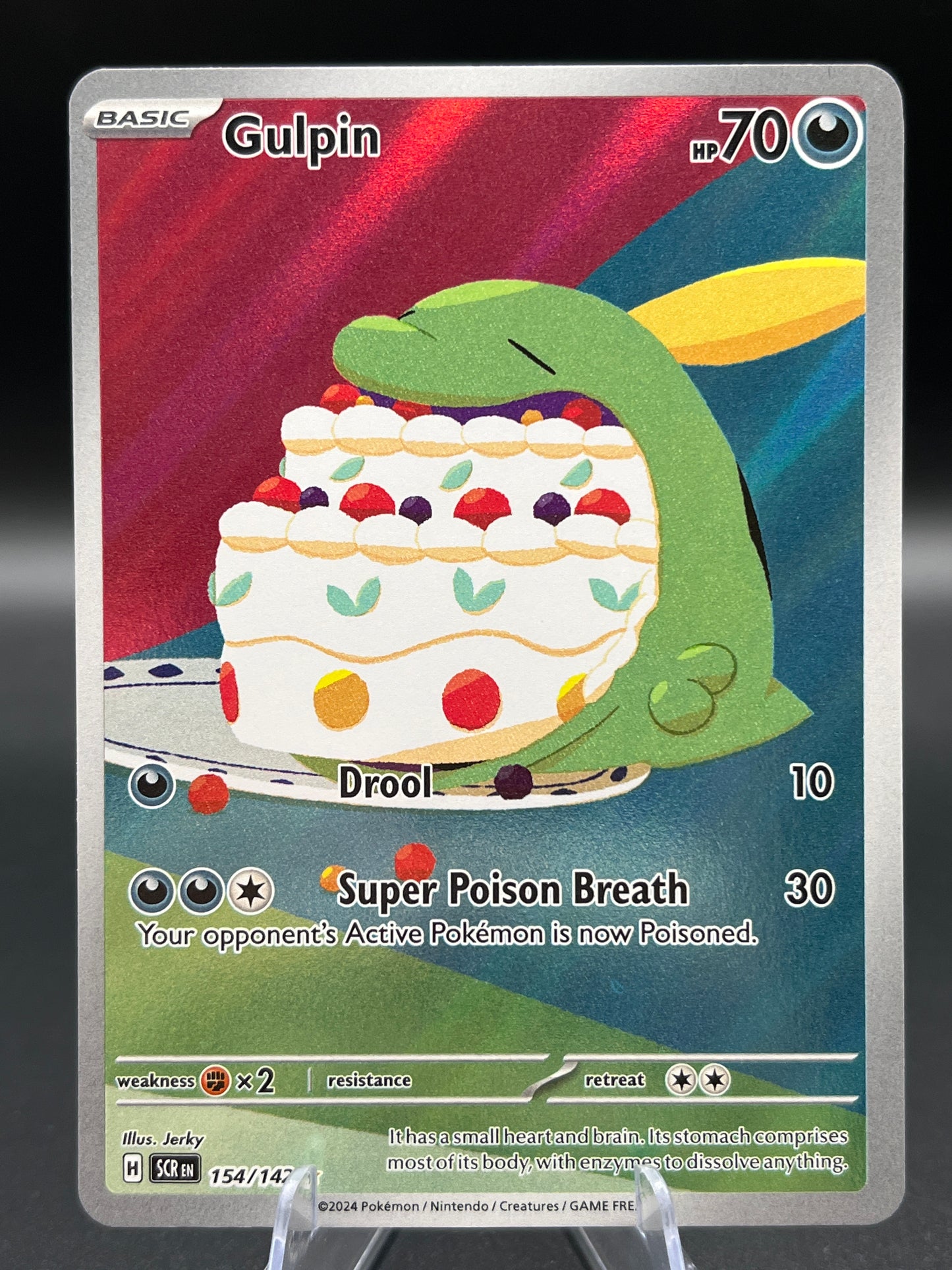 Pokémon TCG: 2024 Gulpin - 154/142 - S&V: Stellar Crown