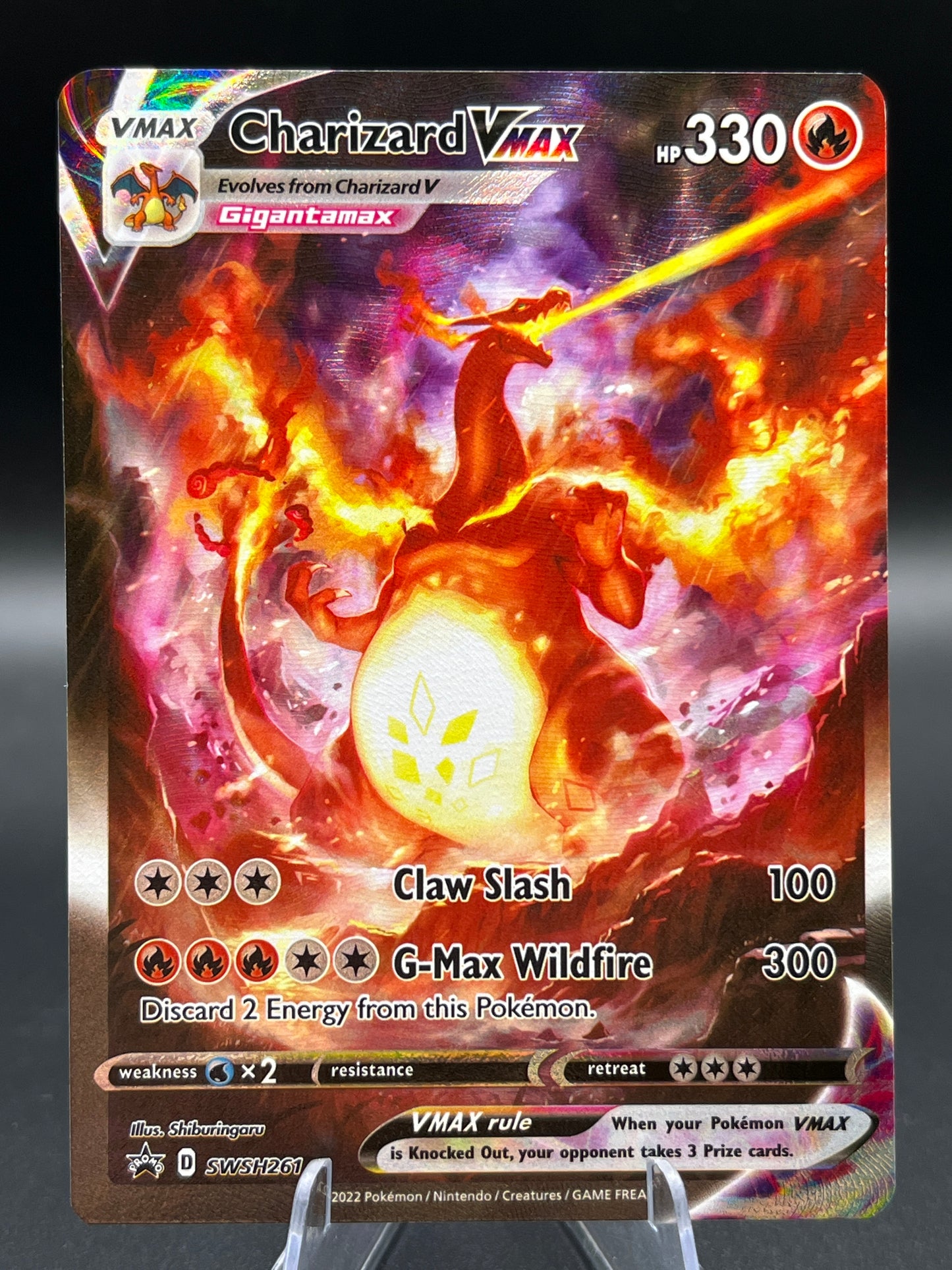 Pokémon TCG: 2022 Charizard VMAX - SWSH261 - SWSH: Sword & Shield Promos