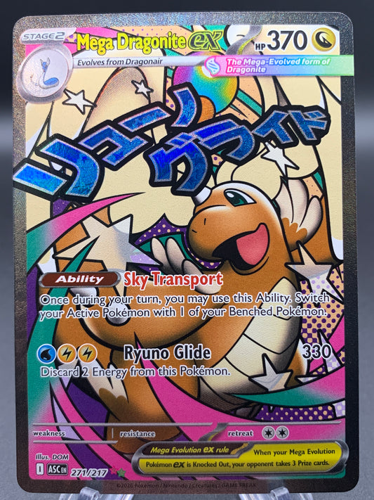 Pokémon TCG: 2026 Mega Dragonite Ex - 271/217 - ME: Ascended Heroes