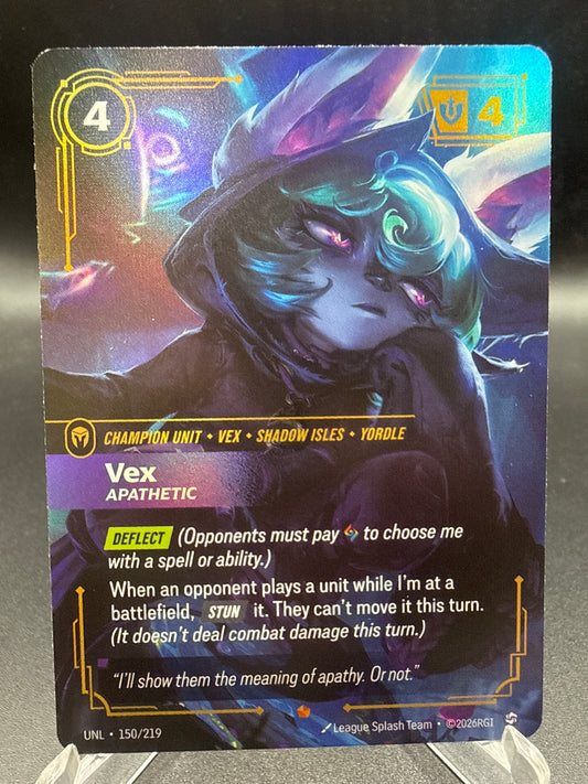 Riftbound TCG: 2026 Vex - Apathetic - Unleashed (UNL)