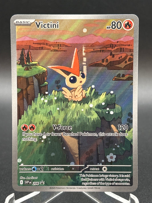Pokémon TCG: 2025 Victini #208 SV: Scarlet & Violet Promo Cards