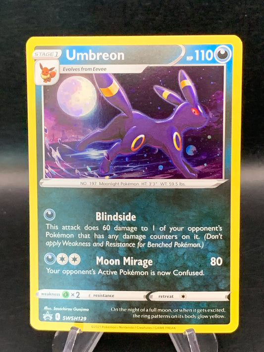 Pokémon TCG: 2021 - Umbreon - SWSH129 - SWSH: Sword & Shield Promo