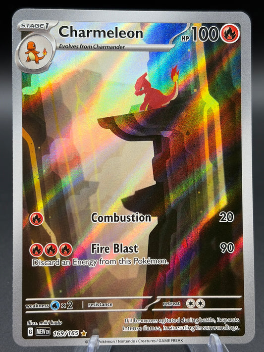 Pokémon TCG: 2023 Charmeleon 169/165 Scarlet & Violet 151