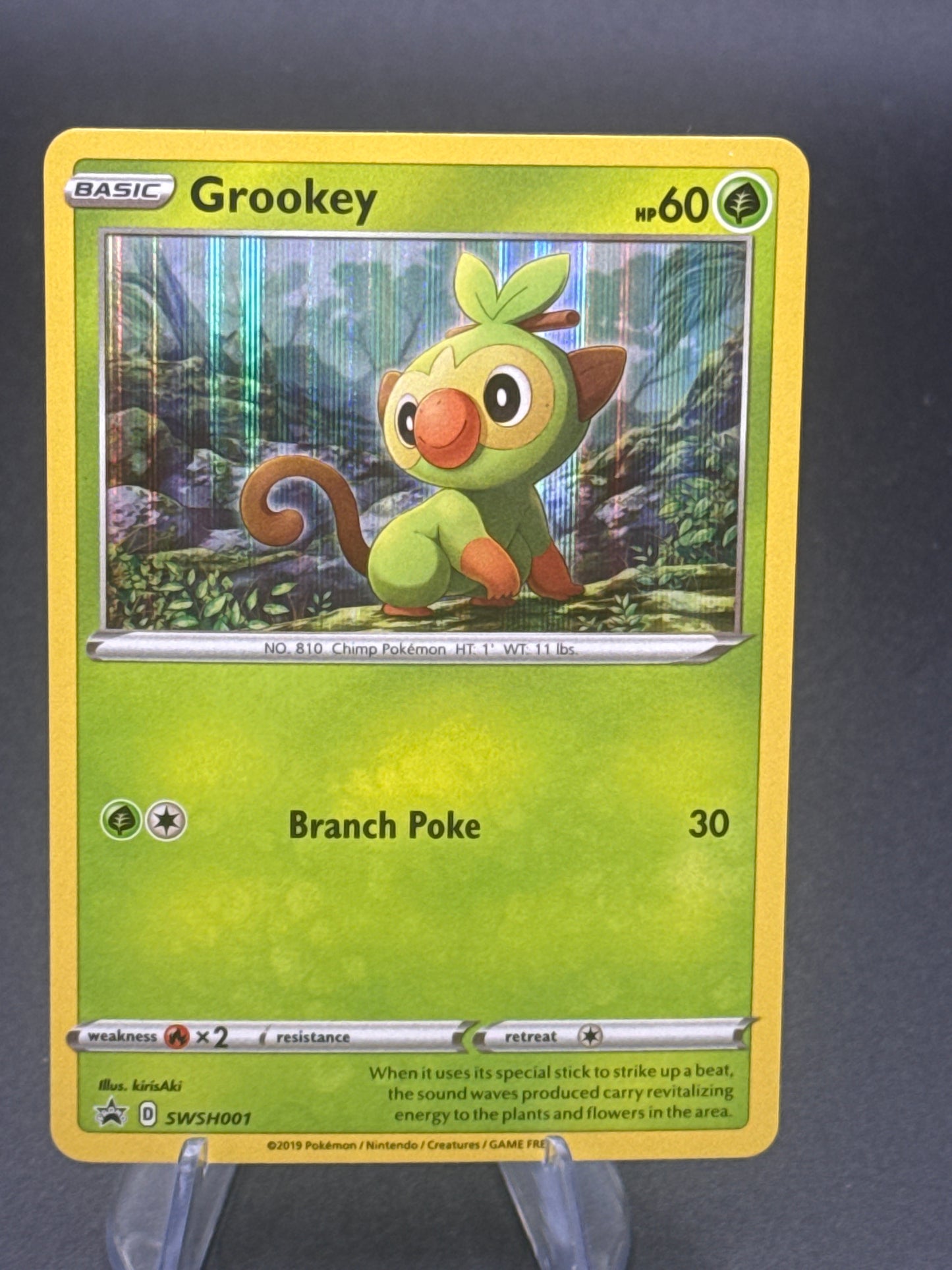 Pokémon TCG: 2019 Grookey - SWSH001 - Sword & Shield Promo Cards