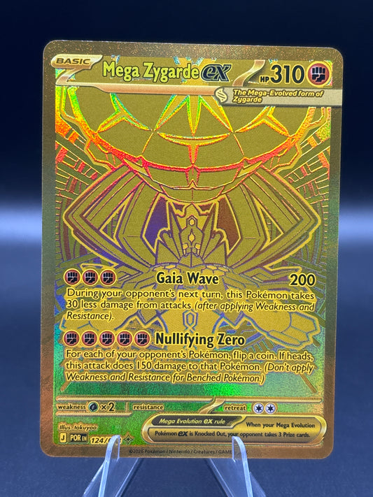 Pokémon TCG: 2026  Mega Zygarde ex - 124/088 - ME03: Perfect Order