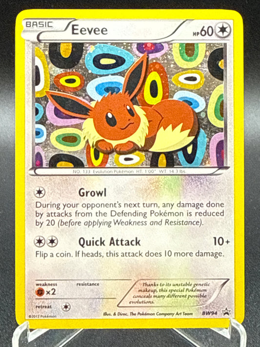 Pokémon TCG: 2013 Eevee BW94 BW: Black & White Promos (Heavily Played)