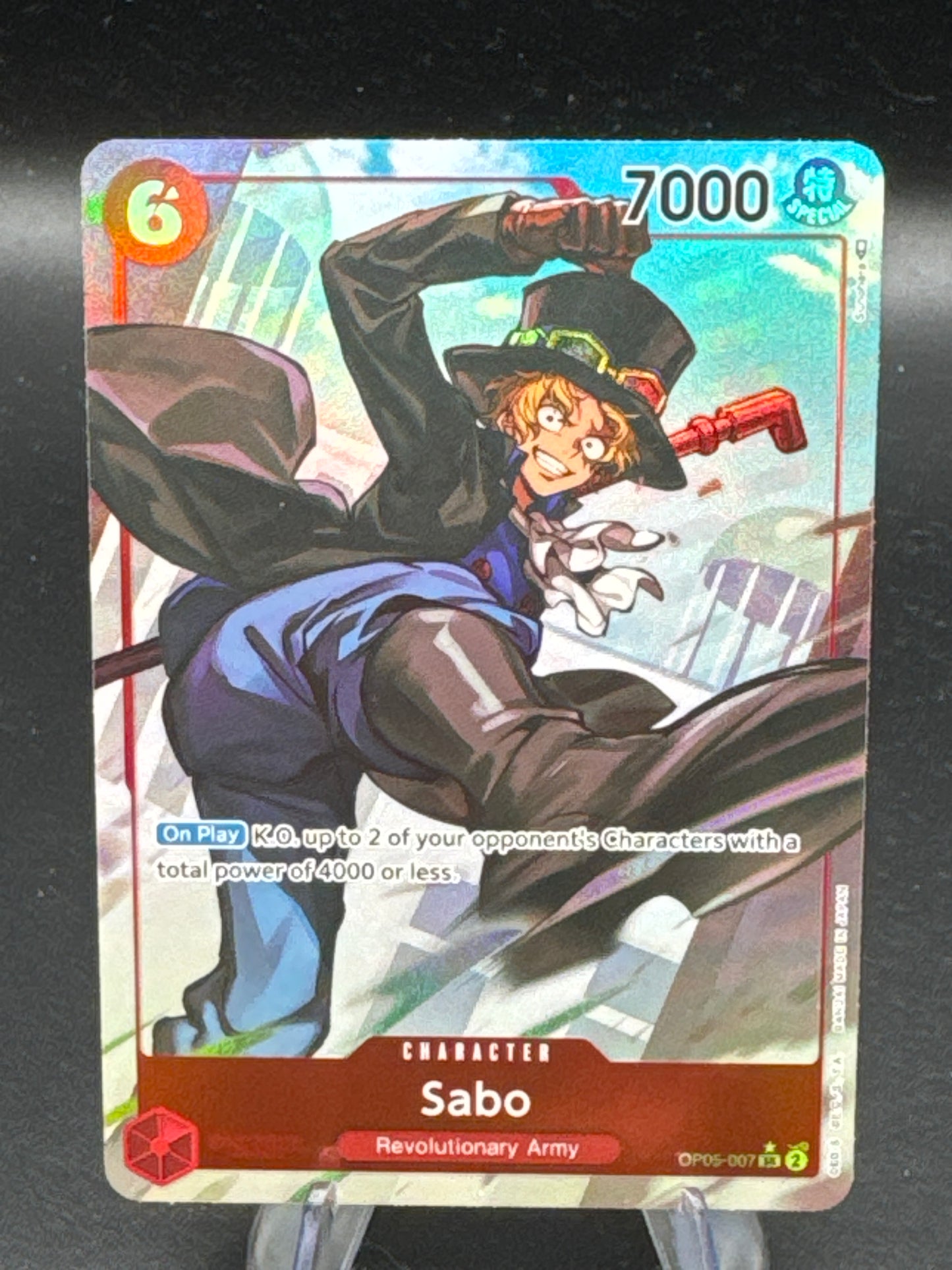 One Piece TCG: Sabo OP05-007 Awakening of the New Era